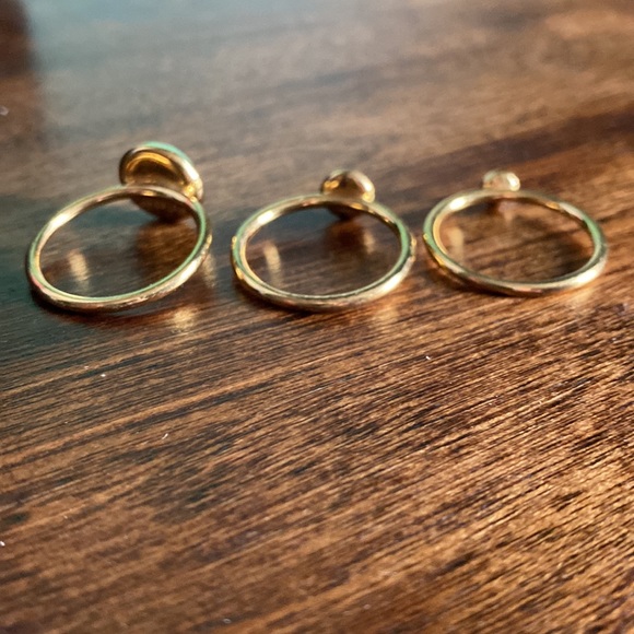 Stella & Dot three stackable ring - Picture 3 of 4